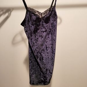 Sexy Velvet Cami Nightgown